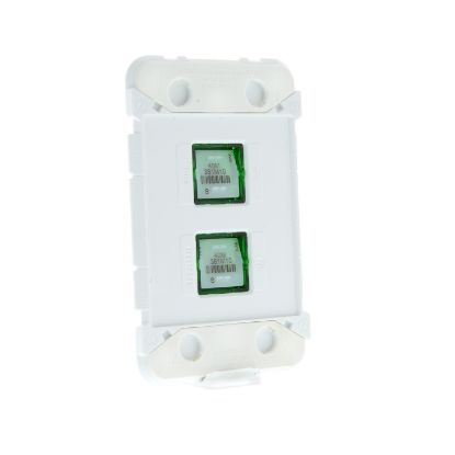 Picture of Clipsal Iconic, Gridplate and Mechanism, 2 Gang, 250V, 10AX