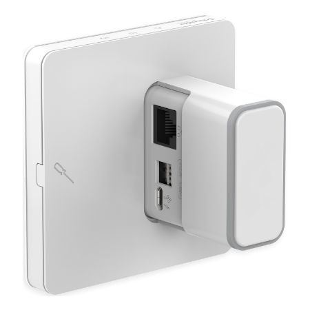 Picture of Clipsal Wiser, Hub Table Stand Docking Kit, White