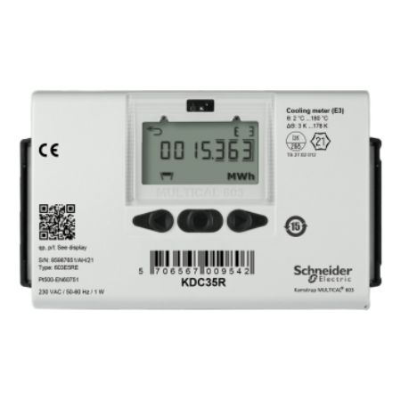 Picture of KD Series Cooling Meter, DN50 Flanged Stainless Steel, 15 m³/h Nominal, Return