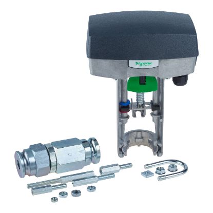 Picture of SpaceLogic M800 Actuator with L2SV Linkage Kit for Satchwell Globe Valves, Multi-Signal Control, Non-Spring Return.