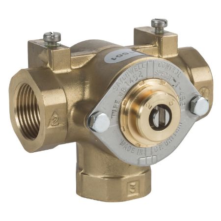 Picture of MB 3-Way threaded Shoe valve, 1-1/4" (Rp 1-1/4) Kvs 12.5