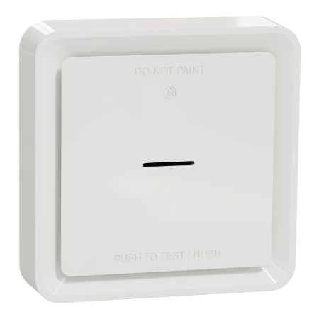 Picture of Clipsal Wiser, Smoke Alarm, 230V, IP20, Square, White