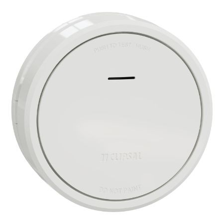 Picture of Clipsal - Smoke Alarms, Smoke Alarm, Wiser, 230V, IP20, White