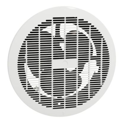 Picture of Exhaust fan, Airflow, ceiling, 200mm blade dia, white