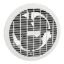 Picture of Exhaust fan, Airflow, ceiling, 200mm blade dia, white
