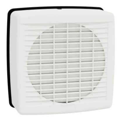 Picture of Exhaust fan, Airflow, wall, 200mm blade dia, pull cord louvre, white