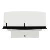 Picture of Exhaust fan, Airflow, wall, 200mm blade dia, pull cord louvre, white