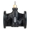 Picture of Venta V211 Globe Valve, 2-Way, PN16, Flanged, DN32, 16 kvs, Nodular Iron Body and Seat, Brass Plug, Stem Up Closed.