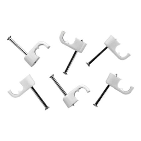 Picture of Clipsal - General Accessories, Cable Clip to Suit 1mm2 and 1.5mm2, Flat Cable, Bin of 6000