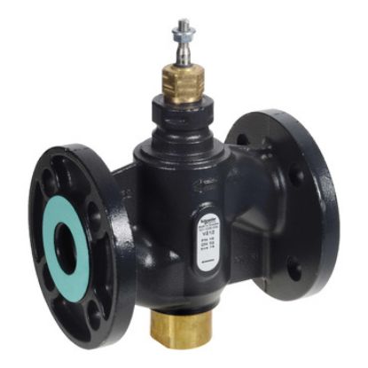 Picture of Venta V212 Globe Valve, 2-Way, PN16, Flanged, Balanced Plug, DN50, 38 Kvs, Nodular Iron, Brass Plug, Stem Up Closed.