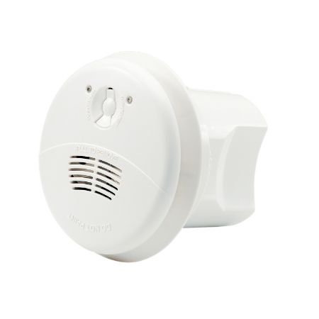Picture of Clipsal Fire Tek, Photoelectric Smoke Alarm, Flush Mount, 220-240 V a.c. Mains Power, w. 9 V d.c. Battery Backup